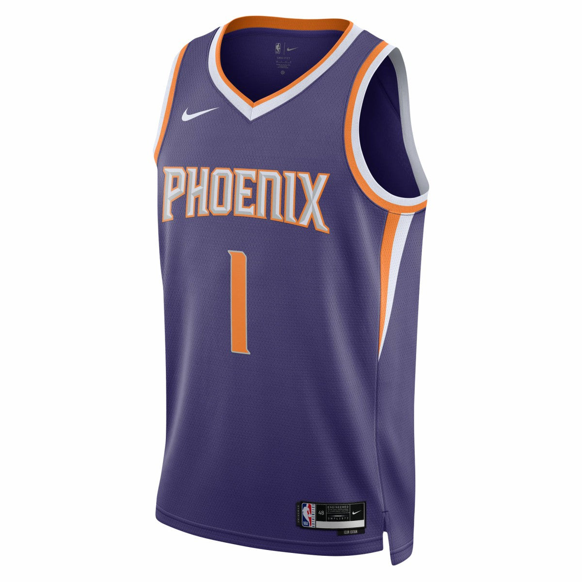 Nike - Devin Booker Phoenix Suns Unisex Swingman Jersey - Icon Edition - Purple