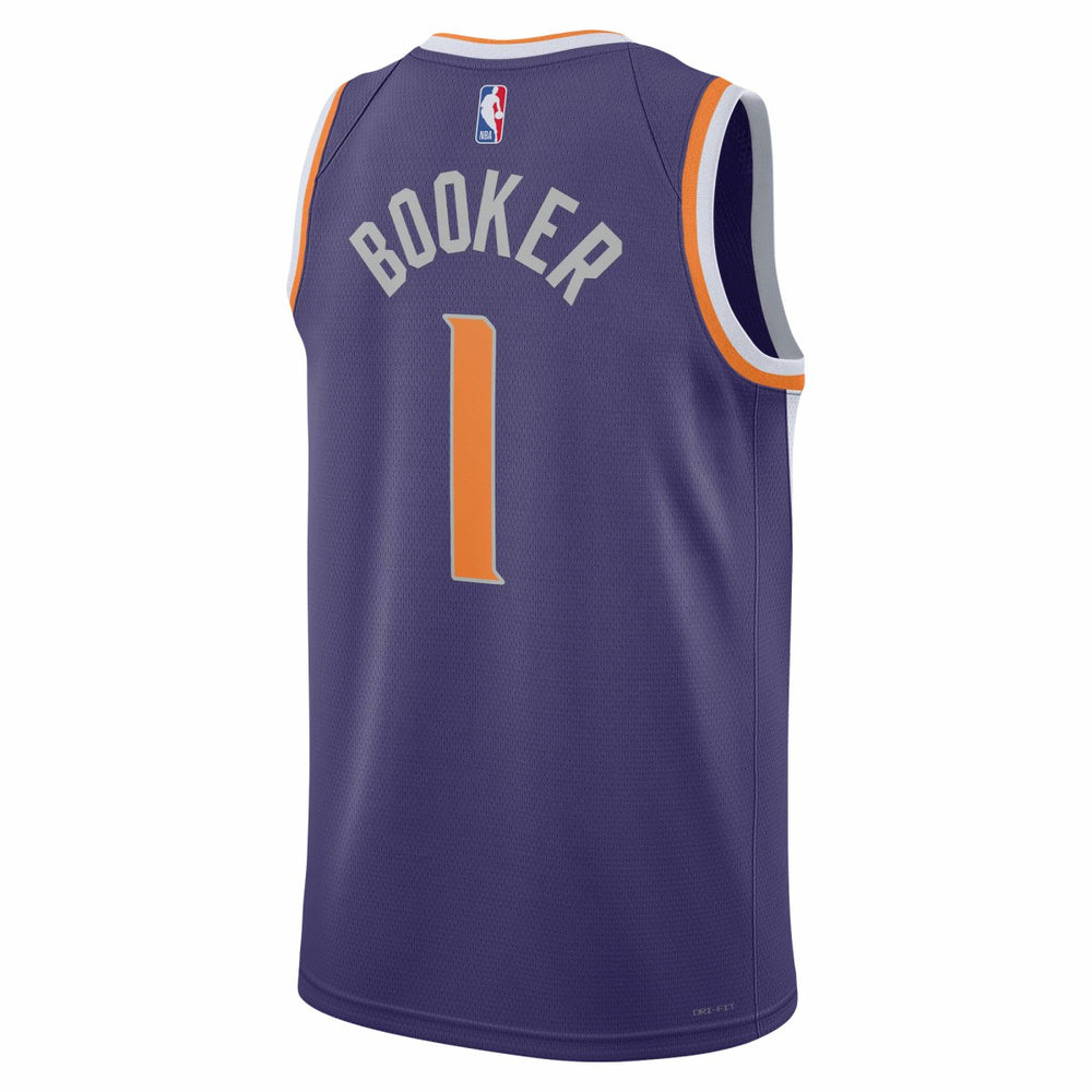 Nike - Devin Booker Phoenix Suns Unisex Swingman Jersey - Icon Edition - Purple