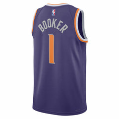 Nike - Devin Booker Phoenix Suns Unisex Swingman Jersey - Icon Edition - Purple