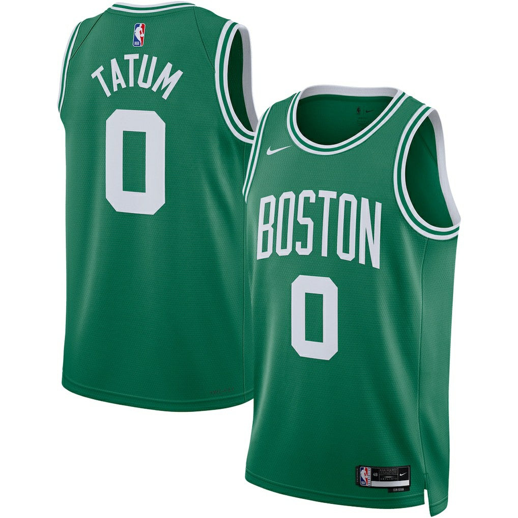 Nike - Jayson Tatum Boston Celtics Unisex Swingman Jersey - Icon Edition - Kelly Green