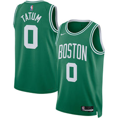 Nike - Jayson Tatum Boston Celtics Unisex Swingman Jersey - Icon Edition - Kelly Green