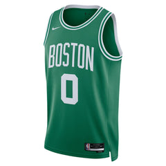 Nike - Jayson Tatum Boston Celtics Unisex Swingman Jersey - Icon Edition - Kelly Green