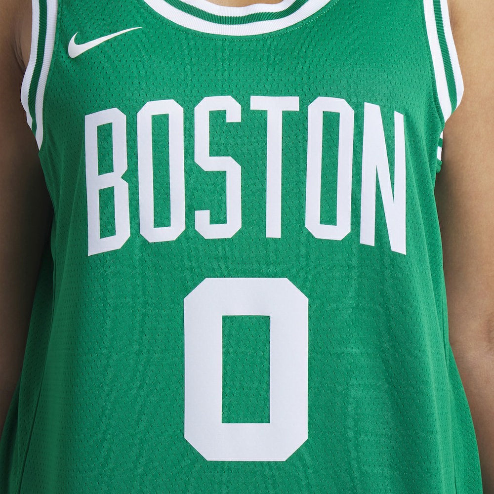 Nike - Jayson Tatum Boston Celtics Unisex Swingman Jersey - Icon Edition - Kelly Green