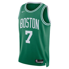 Nike - Jaylen Brown Boston Celtics Unisex Swingman Jersey - Icon Edition - Kelly Green
