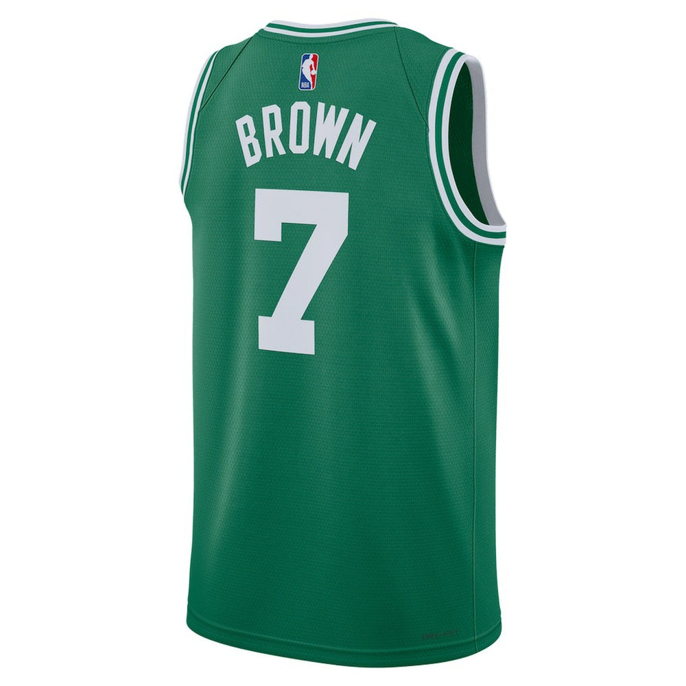 Nike - Jaylen Brown Boston Celtics Unisex Swingman Jersey - Icon Edition - Kelly Green