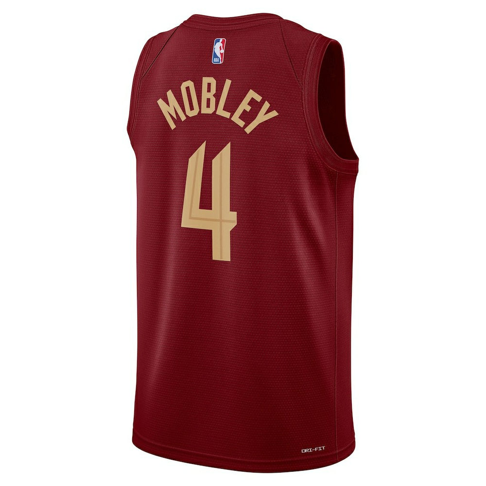 Nike - Evan Mobley Cleveland Cavaliers Unisex Swingman Jersey - Icon Editi- Wine