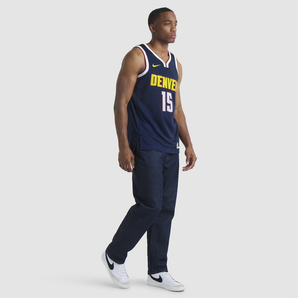 Nike - Nikola Jokic Denver Nuggets Unisex Swingman Jersey - Icon Editi- Navy