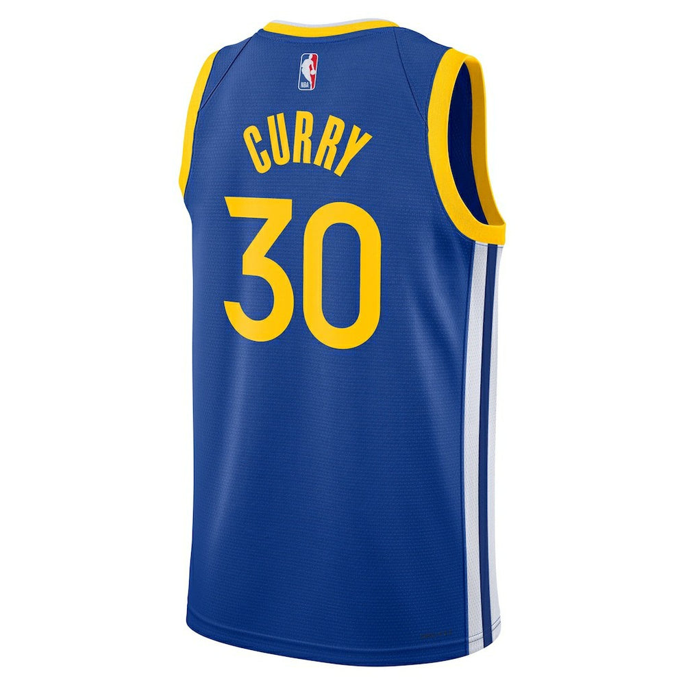 Nike - Stephen Curry Golden State Warriors Unisex Swingman Jersey - Icon Editi- Royal