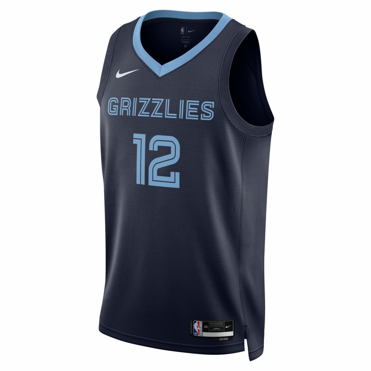 Nike - Ja Morant Memphis Grizzlies Unisex Swingman Jersey - Icon Edition - Navy
