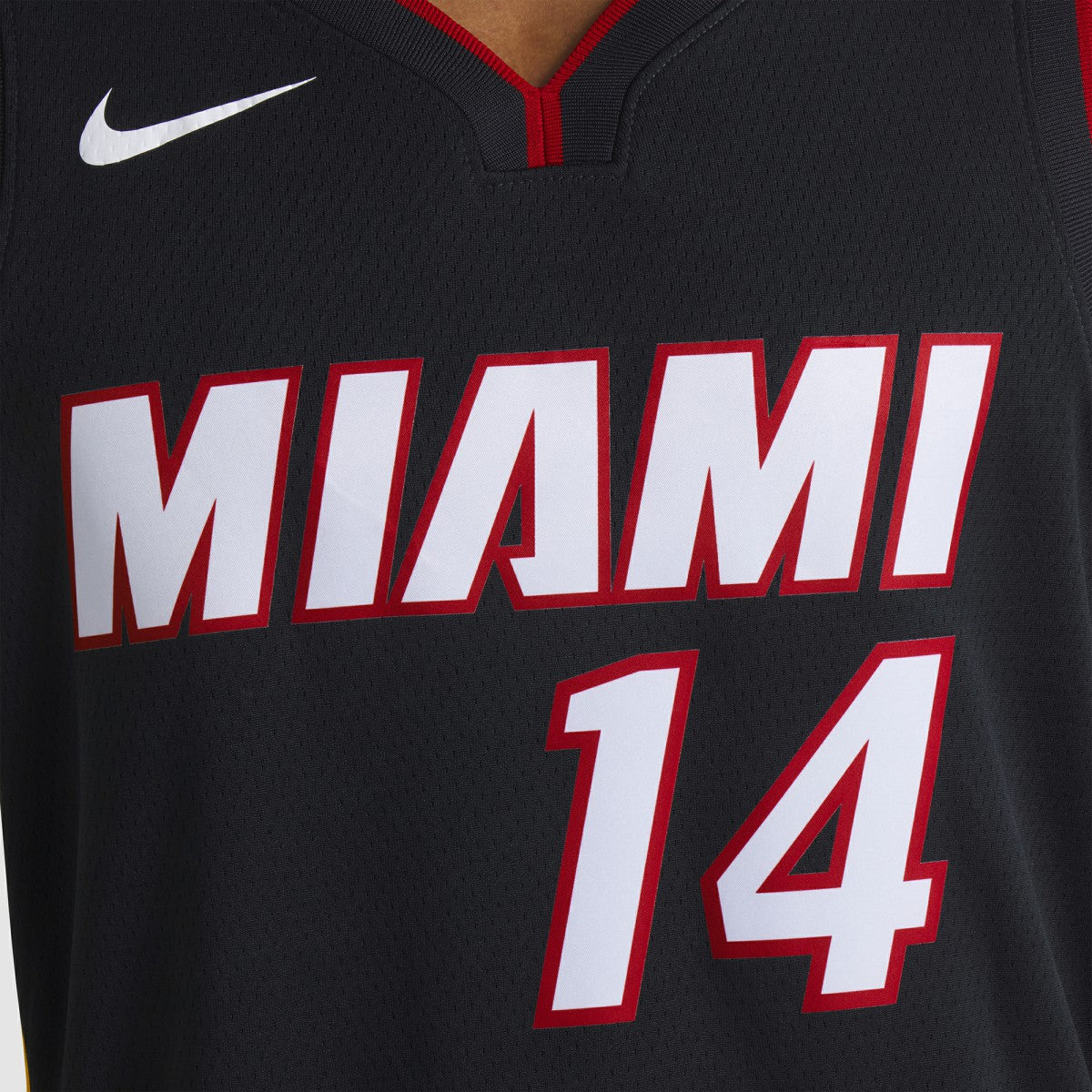 Nike - Tyler Herro Miami Heat Unisex Swingman Jersey - Icon Edition - Black