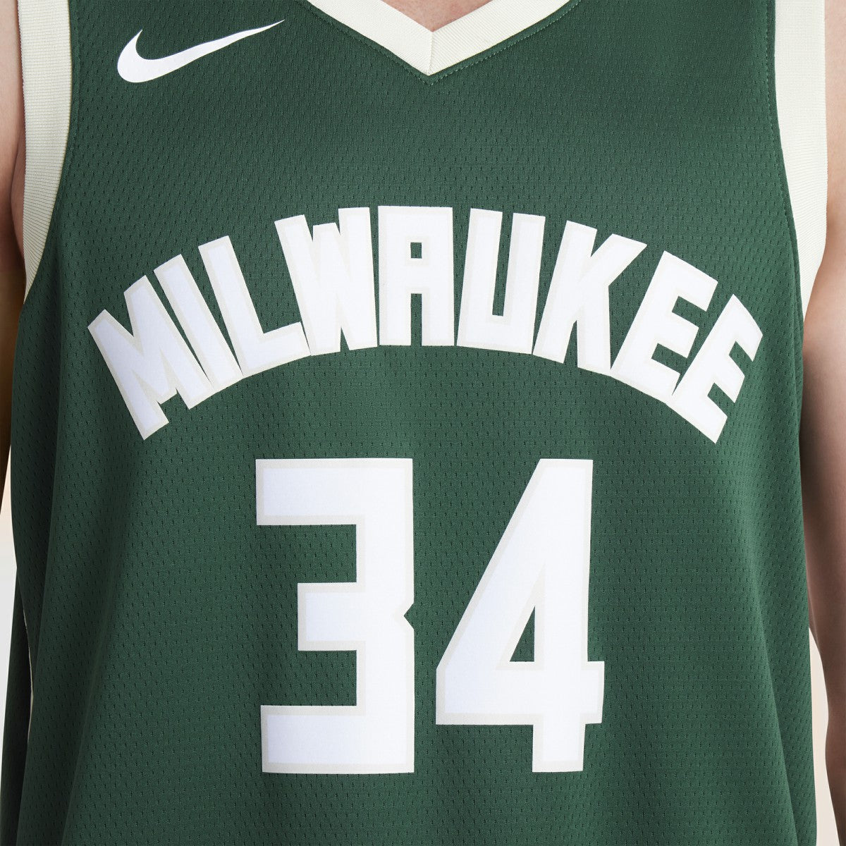 Nike - Giannis Antetokounmpo Milwaukee Bucks Unisex Swingman Jersey - Icon Edition - Hunter Green