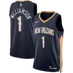 Nike - Zion Williamson New Orleans Pelicans Unisex Swingman Jersey - Icon Edition - Navy