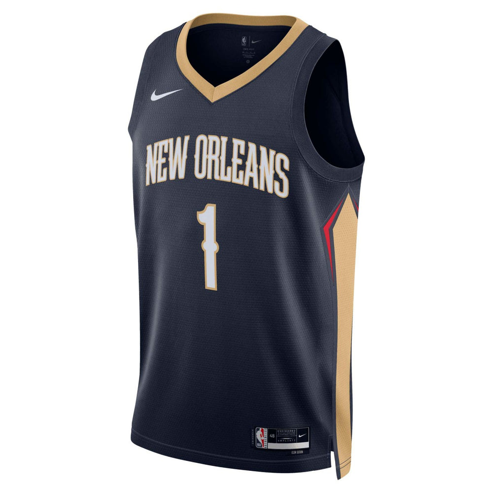Nike - Zion Williamson New Orleans Pelicans Unisex Swingman Jersey - Icon Edition - Navy