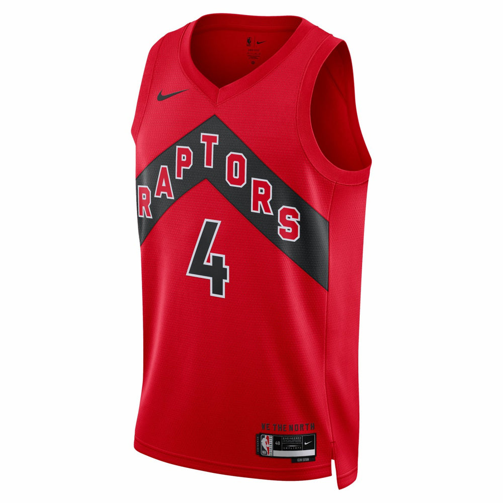 Nike - Scottie Barnes Toronto Raptors Unisex Swingman Jersey - Icon Edition - Red