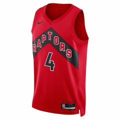 Nike - Scottie Barnes Toronto Raptors Unisex Swingman Jersey - Icon Edition - Red