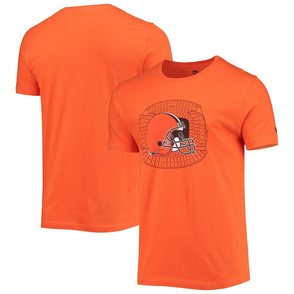 Cleveland Browns New Era Stadium T-Shirt Orange - NFL