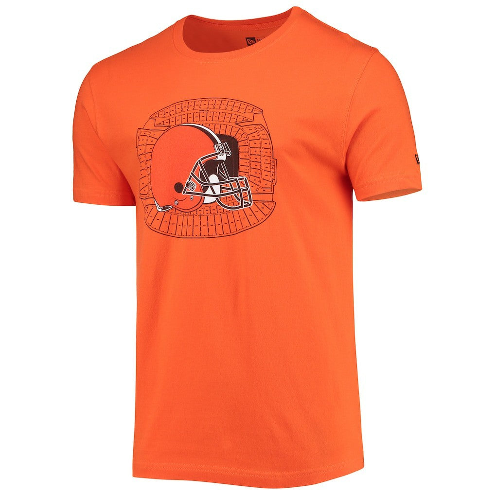 Cleveland Browns New Era Stadium T-Shirt Orange - NFL