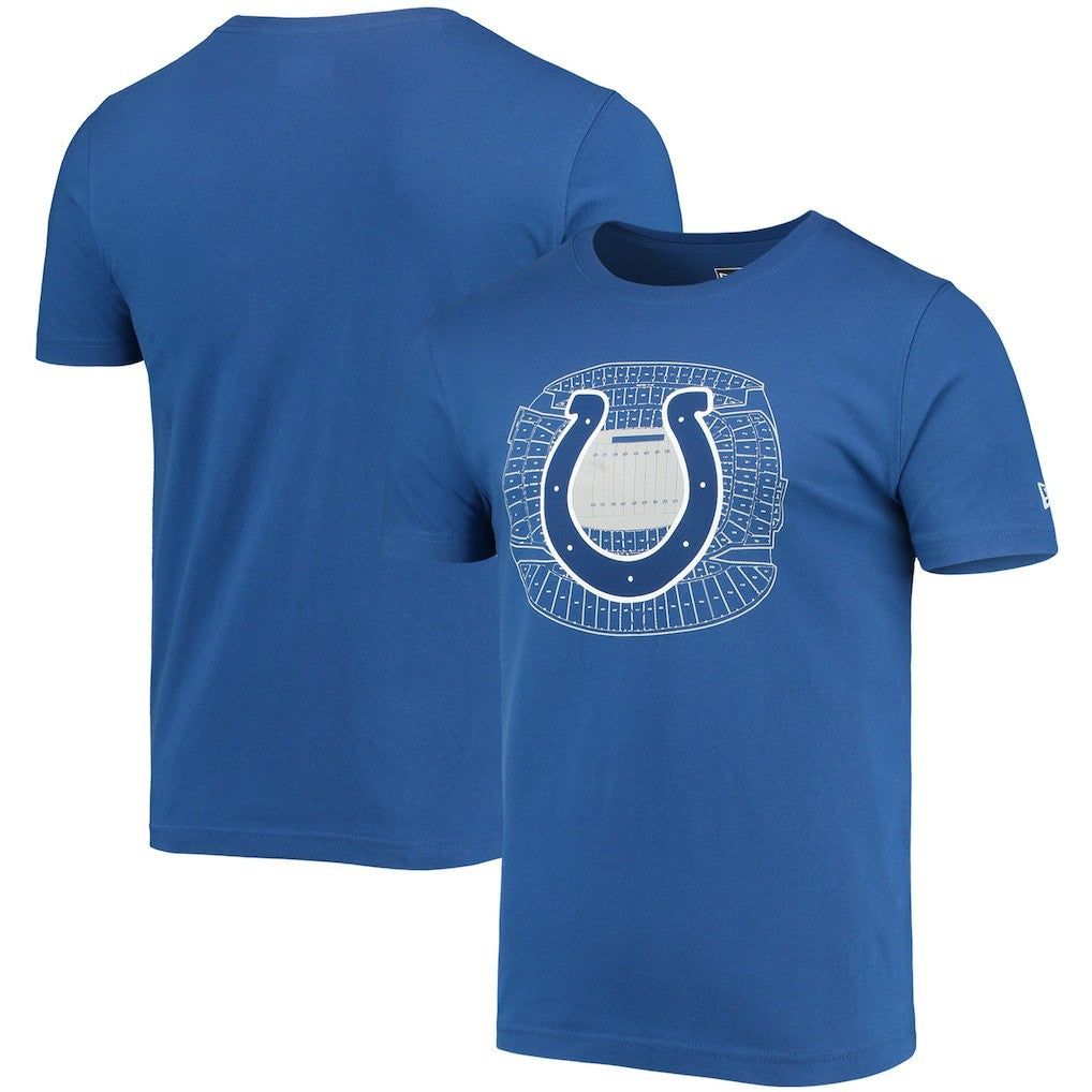 Indianapolis Colts New Era Stadium T-Shirt Royal - NFL