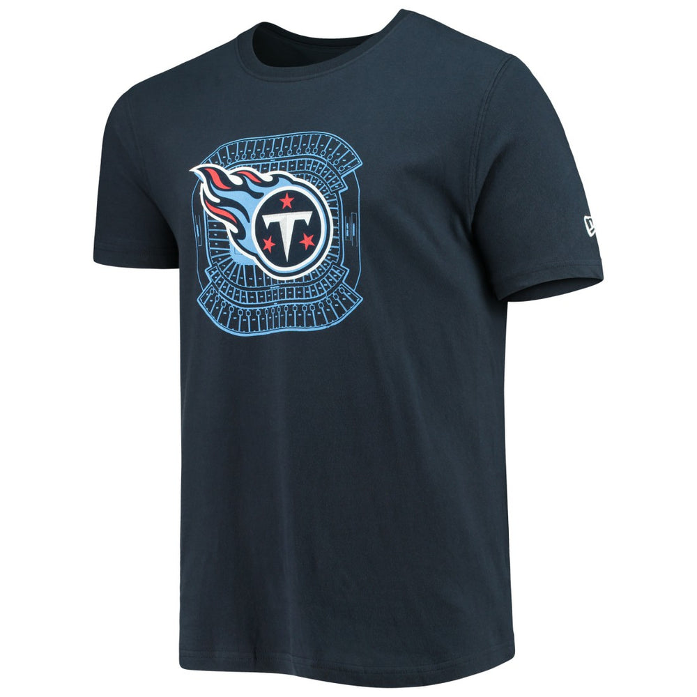 Tennessee Titans New Era Stadium T-Shirt Navy - NFL