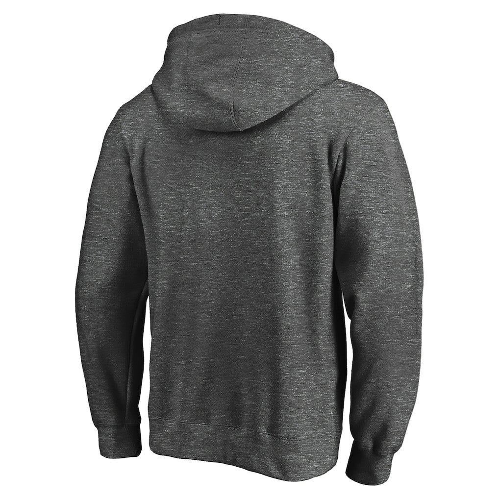 New England Patriots Victory Arch Team Fitted Pullover Hoodie Charcoal - NFL