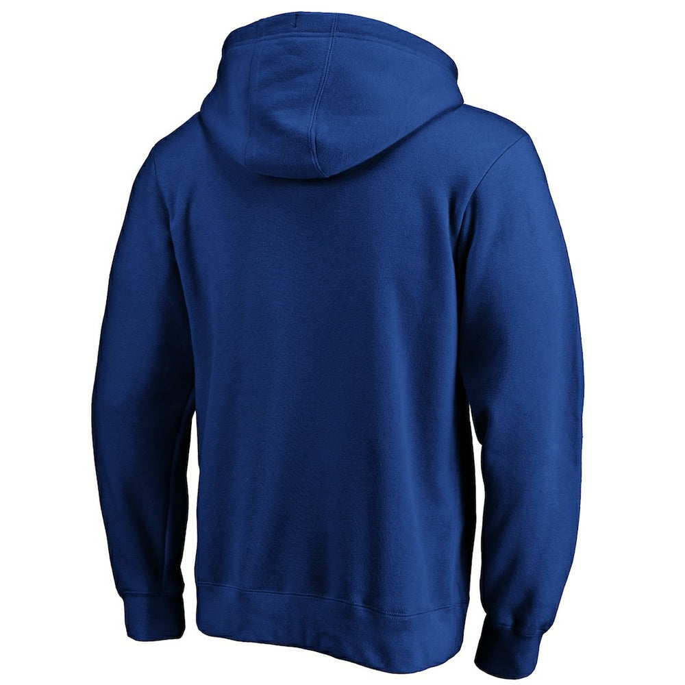 New England Patriots Throwback Logo Pullover Hoodie Royal - NFL