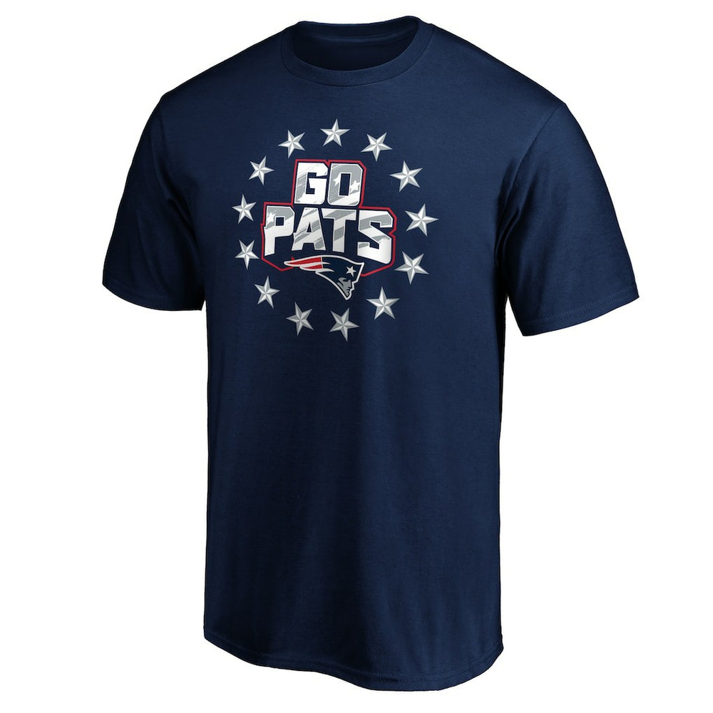 New England Patriots Hometown Collection Go Pats T-Shirt Navy - NFL