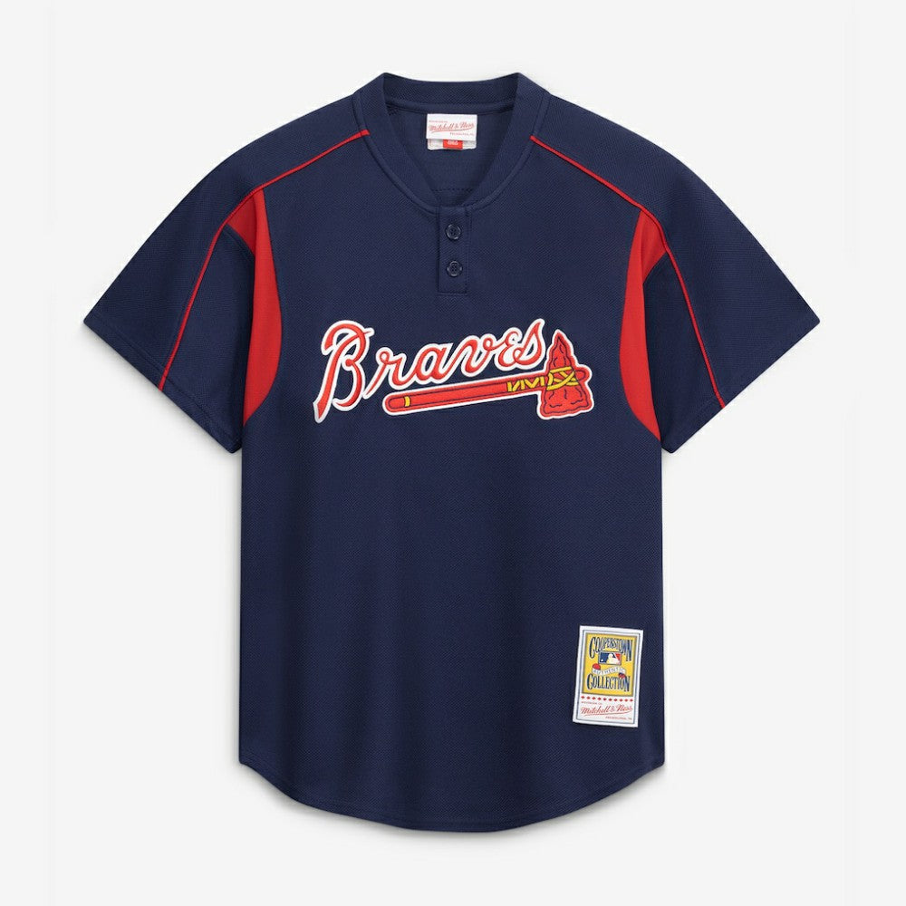 Chipper Jones Atlanta Braves Mitchell & Ness Authentic Batting Practice Jersey On Sale