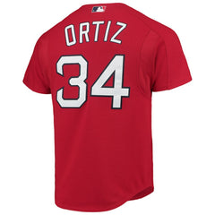 David Ortiz Boston Red Sox Mitchell & Ness Cooperstown Collection Mesh Batting Practice Button-Up Jersey Near Me