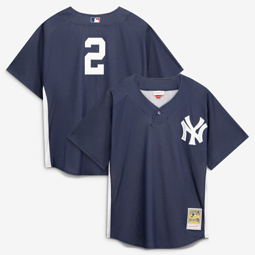 Derek Jeter New York Yankees Mitchell & Ness Authentic Batting Practice Jersey Clearance