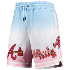 Atlanta Braves Pro Standard Team Logo Pro Ombre Shorts On Sale