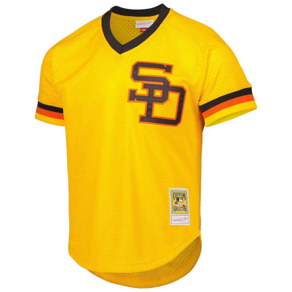 Dave Winfield San Diego Padres Mitchell & Ness Authentic Batting Practice Jersey - Gold | MLB Jerseys