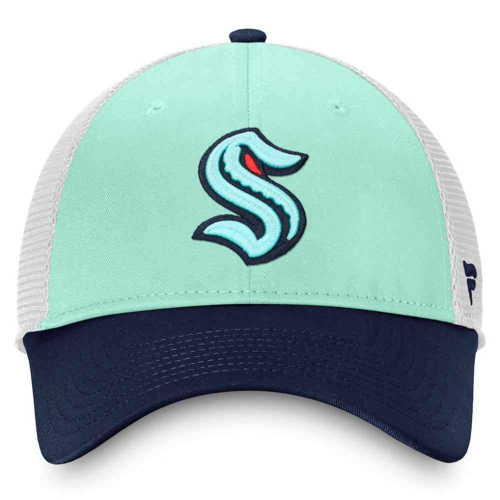 Seattle Kraken Fanatics Special Edition 2.0 Trucker Adjustable Hat Blue