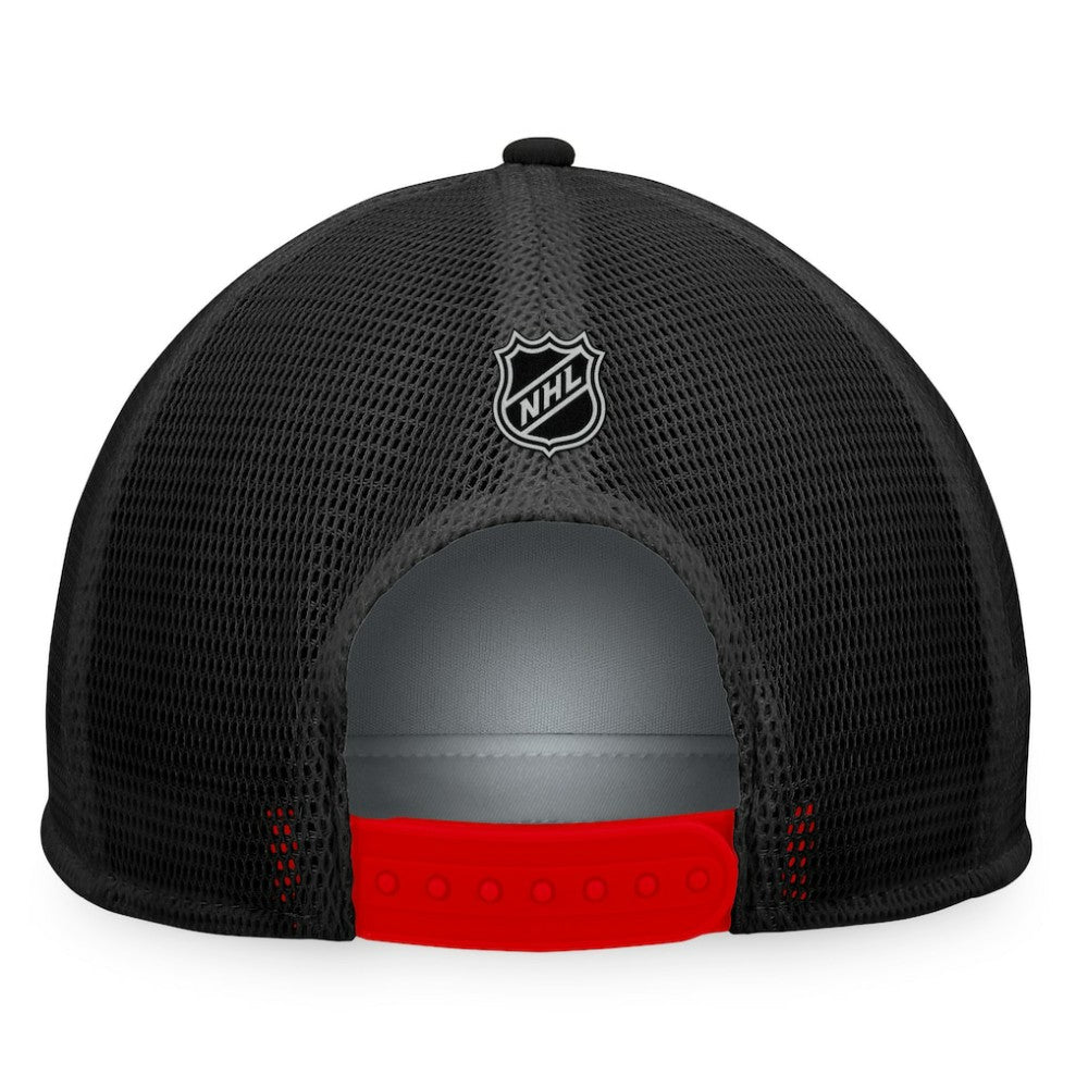 Chicago Blackhawks Fanatics Special Edition 2.0 Trucker Snapback Adjustable Hat Red/Black
