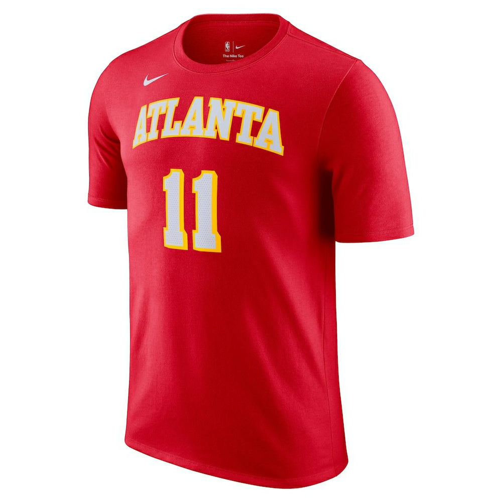 Nike - Trae Young Atlanta Hawks Icon 2022/23 Name & Number T-Shirt - Red