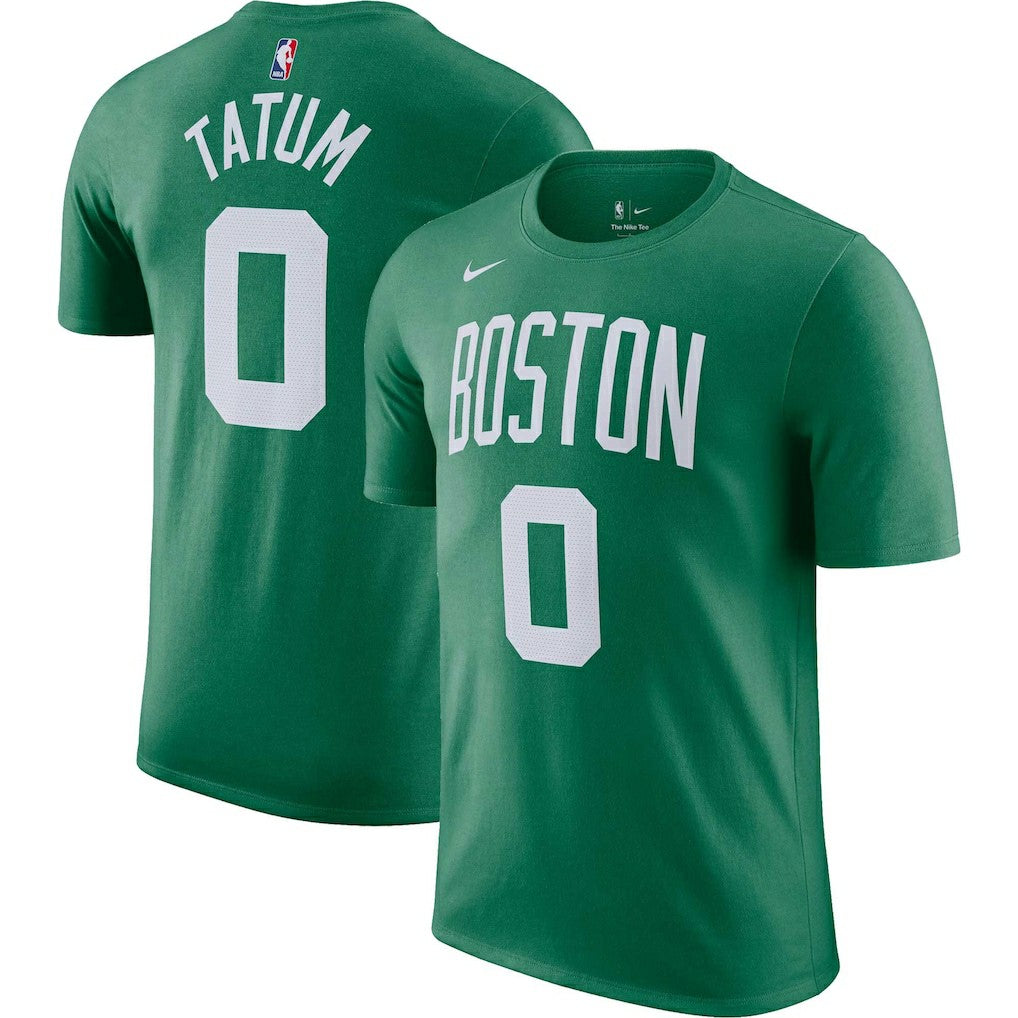 Nike - Jayson Tatum Boston Celtics Icon 2022/23 Name & Number T-Shirt - Kelly Green