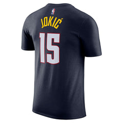 Nike - Nikola Jokic Denver Nuggets Icon 2022/23 Name & Number T-Shirt - Navy
