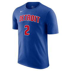 Nike - Cade Cunningham Detroit Pistons Icon 2022/23 Name & Number T-Shirt - Blue