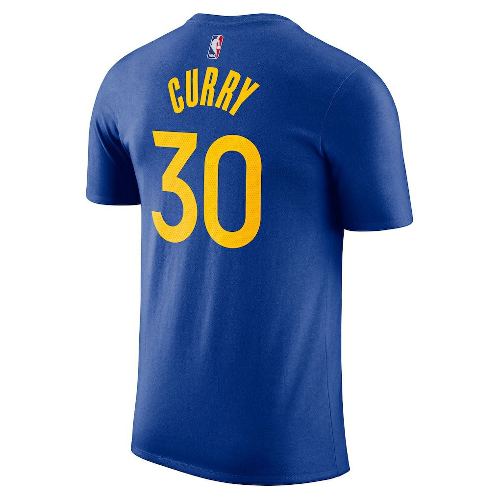 Nike - Stephen Curry Golden State Warriors Icon 2022/23 Name & Number T-Shirt - Royal