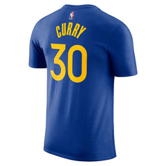 Nike - Stephen Curry Golden State Warriors Icon 2022/23 Name & Number T-Shirt - Royal