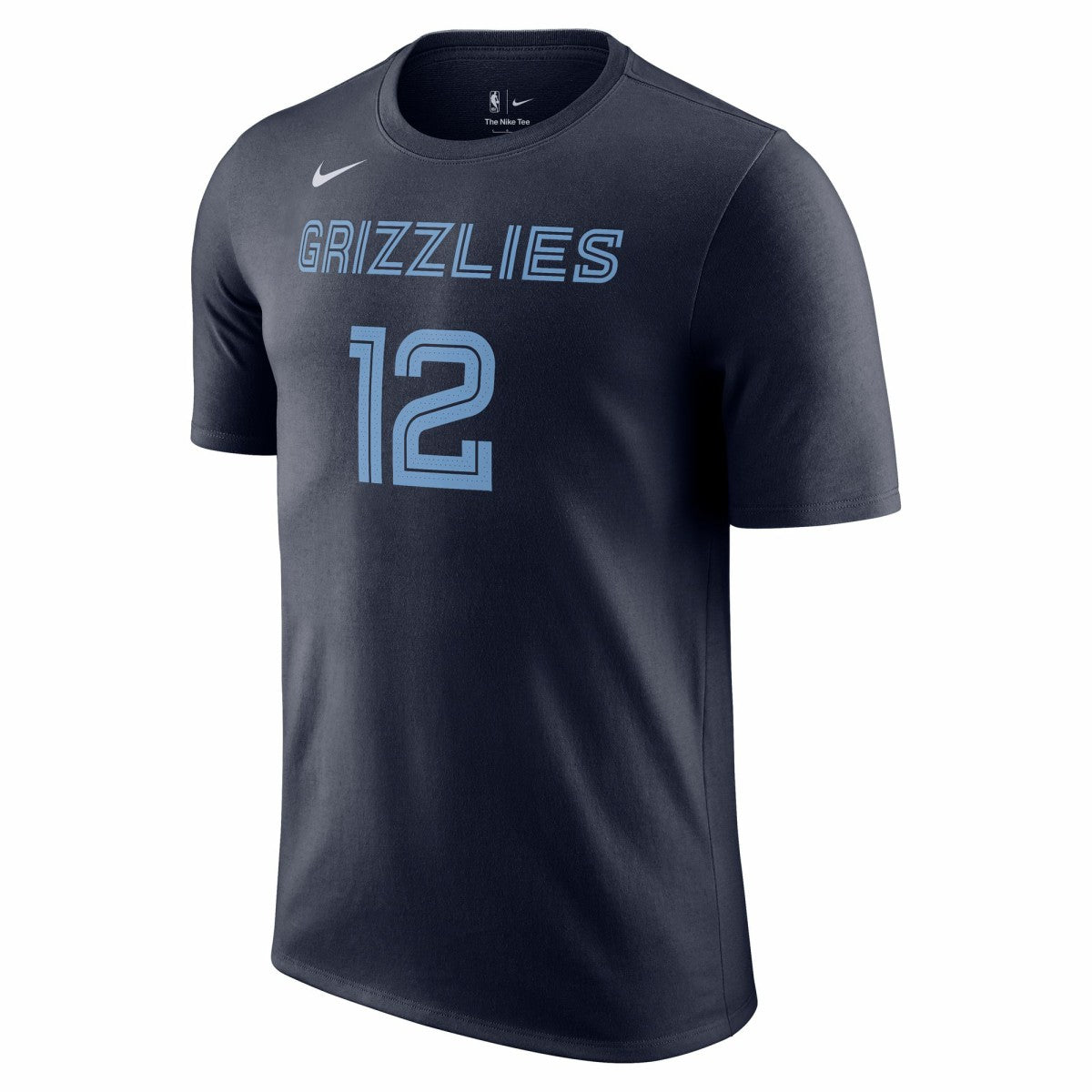 Nike - Ja Morant Memphis Grizzlies Icon 2022/23 Name & Number T-Shirt - Navy