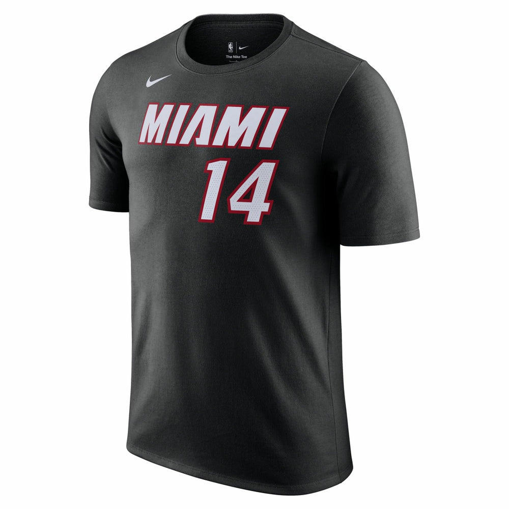 Nike - Tyler Herro Miami Heat Icon 2022/23 Name & Number T-Shirt - Black