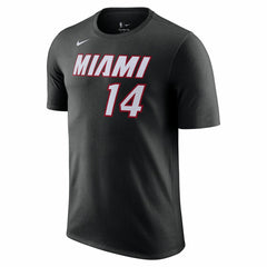 Nike - Tyler Herro Miami Heat Icon 2022/23 Name & Number T-Shirt - Black
