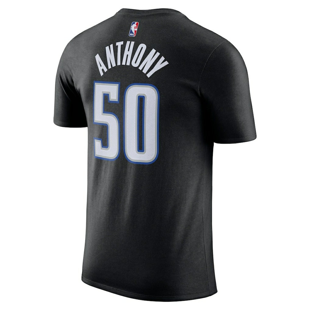 Nike - Cole Anthony Orlando Magic Icon 2022/23 Name & Number T-Shirt - Black