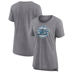 Winnipeg Jets - Fanatics Women's Special Edition 2.0 Modern T-Shirt Heather Gray