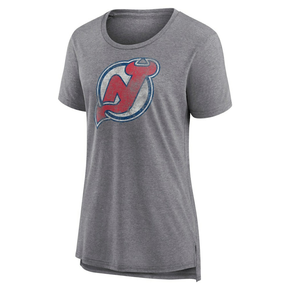 New Jersey Devils - Fanatics Women's Special Edition 2.0 Modern T-Shirt Heather Gray