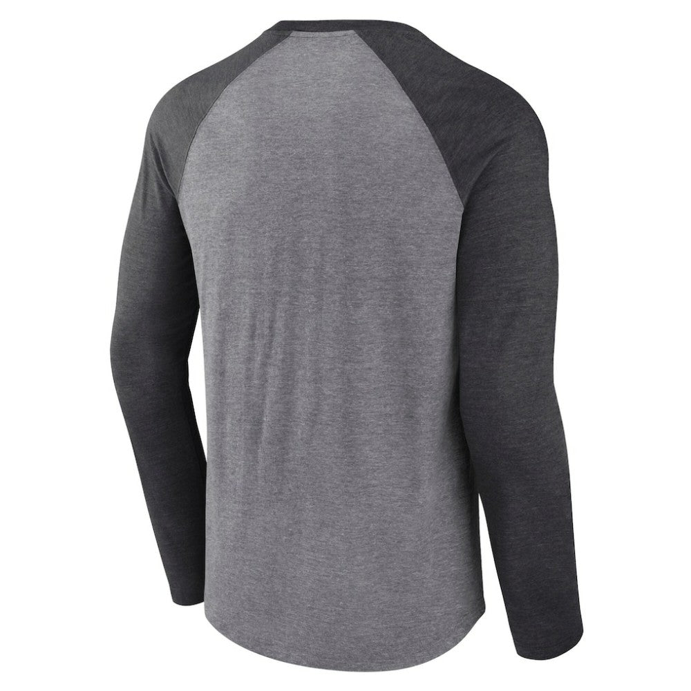 Ottawa Senators - Fanatics Special Edition Long Sleeve Tri-Blend Raglan T-Shirt Heather Gray