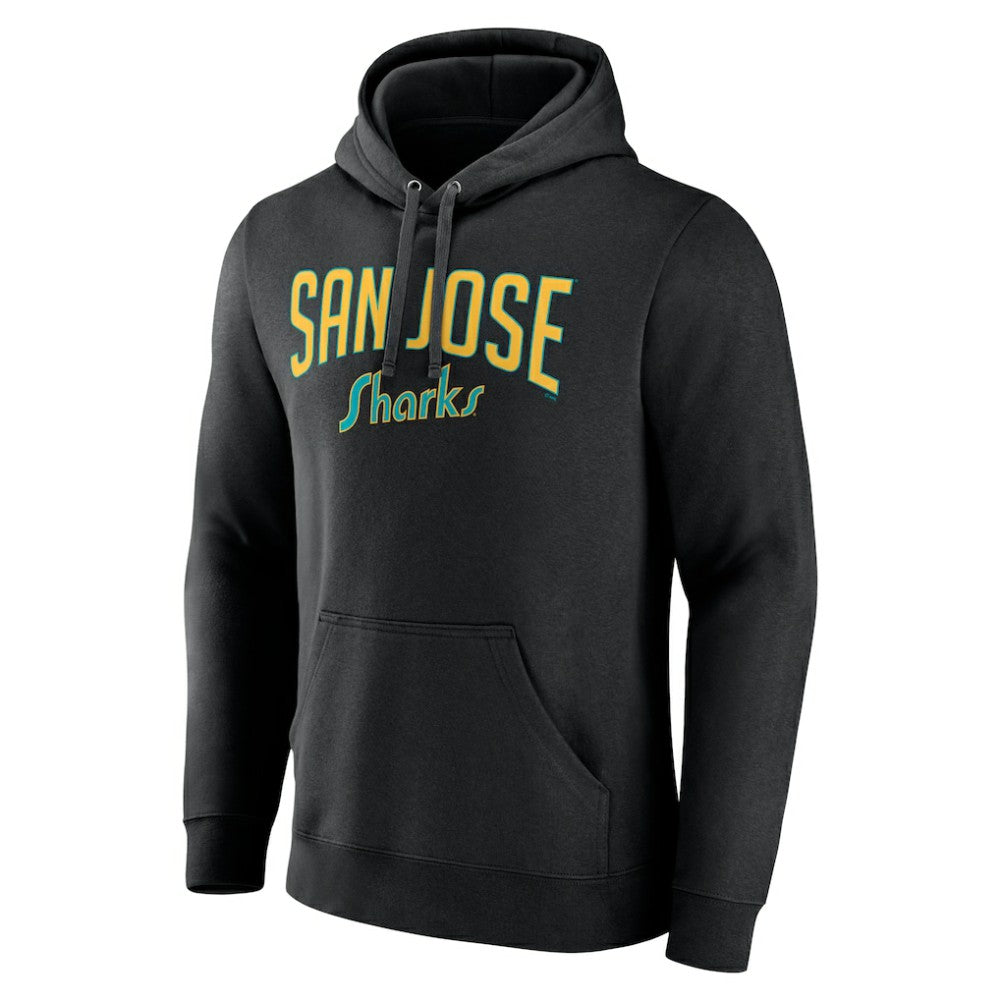 San Jose Sharks - Fanatics Special Edition 2.0 Wordmark Pullover Hoodie Black