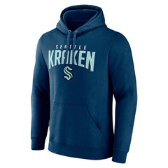 Seattle Kraken Fanatics Special Edition 2.0 Wordmark Pullover Hoodie Navy