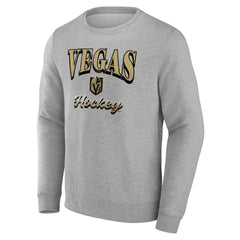 Vegas Golden Knights Fanatics Special Edition 2.0 Pullover Sweatshirt Heather Gray