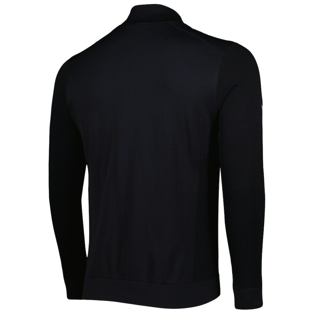 NBA - Brooklyn Nets Levelwear Nano Engineered Knit Fabric Quarter-Zip Jacket - Black